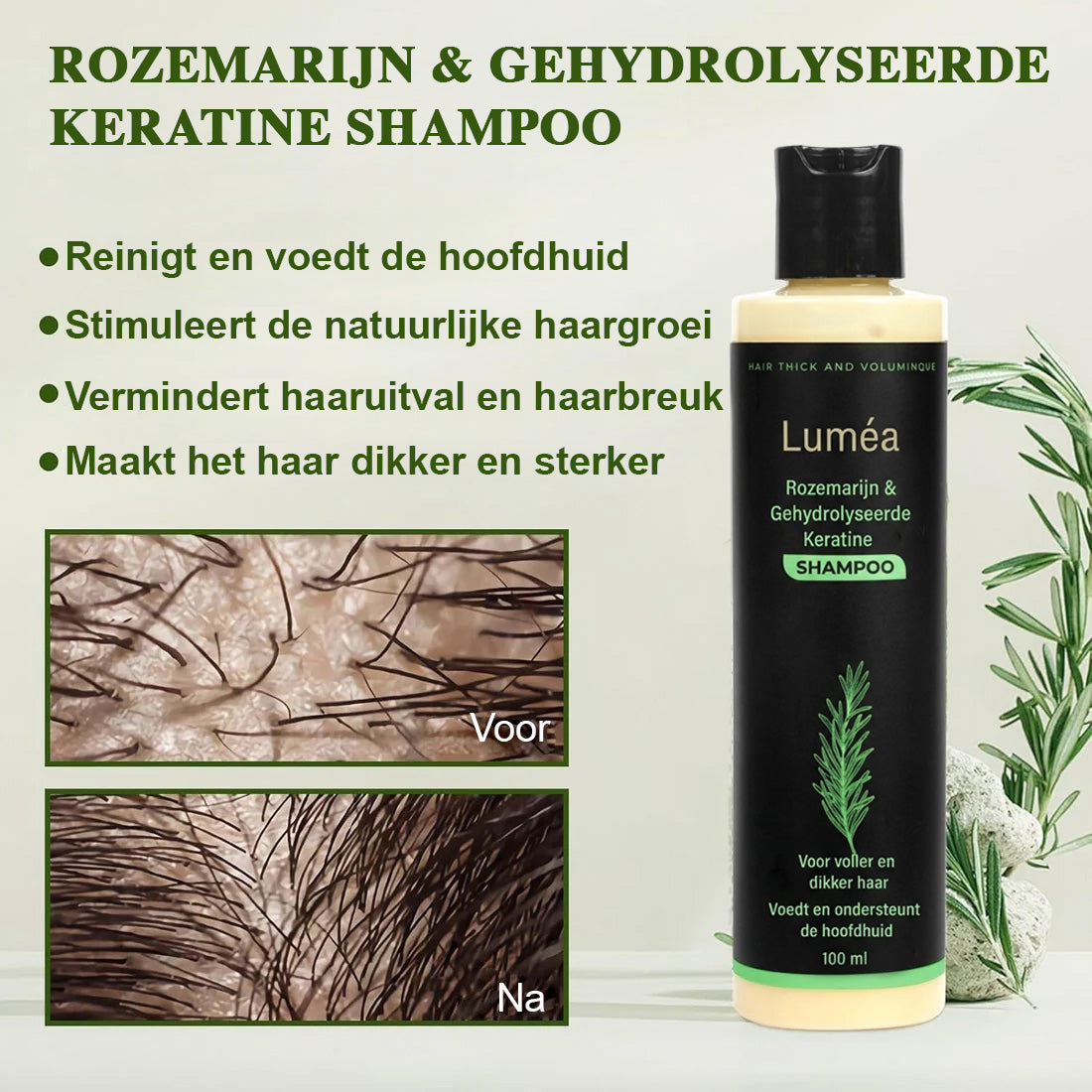 Luméa Biologische Rozemarijn Haargroei Shampoo