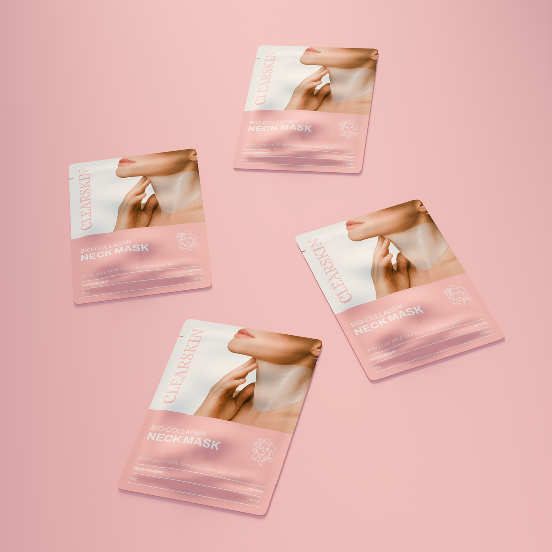 Anti-aging Collageen Halsmasker