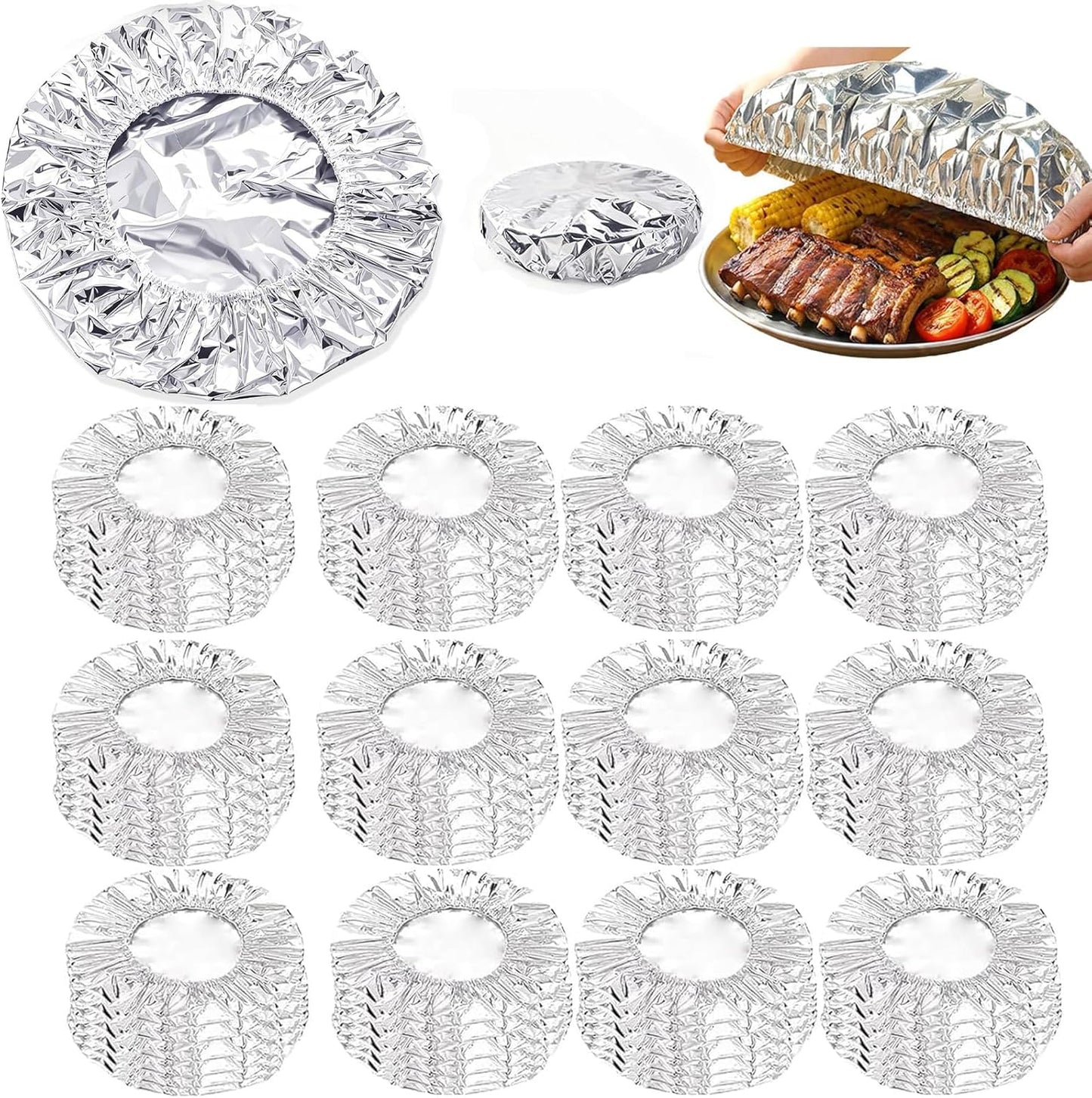 HeatGuard™ Aluminium Warmtebeschermers – Zonder Plastic