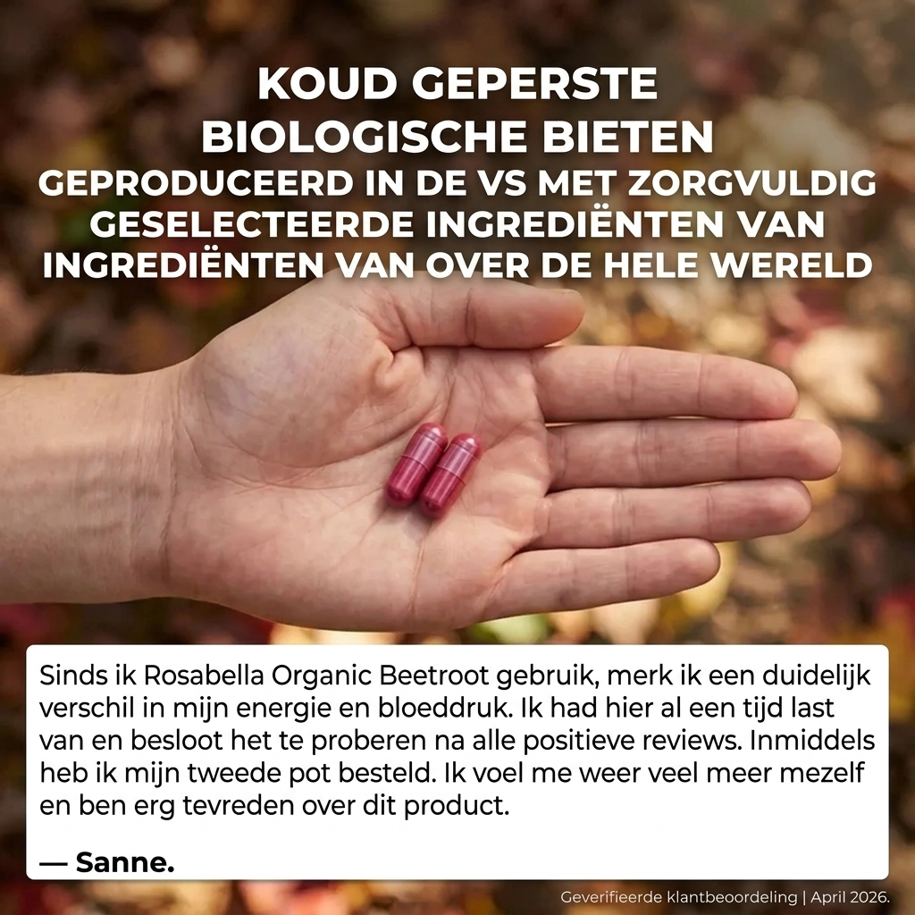Rosabella™ Rode Biet Capsules voor Vitaliteit