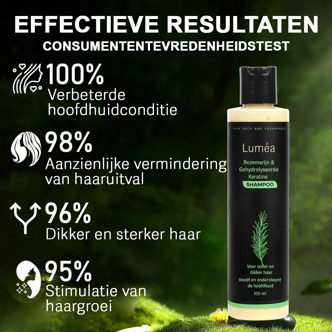 Luméa Biologische Rozemarijn Haargroei Shampoo