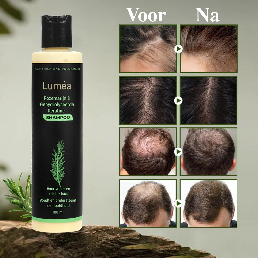 Luméa Biologische Rozemarijn Haargroei Shampoo