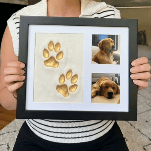 PawMemor™ Pootafdruk Herinneringsset van Klei