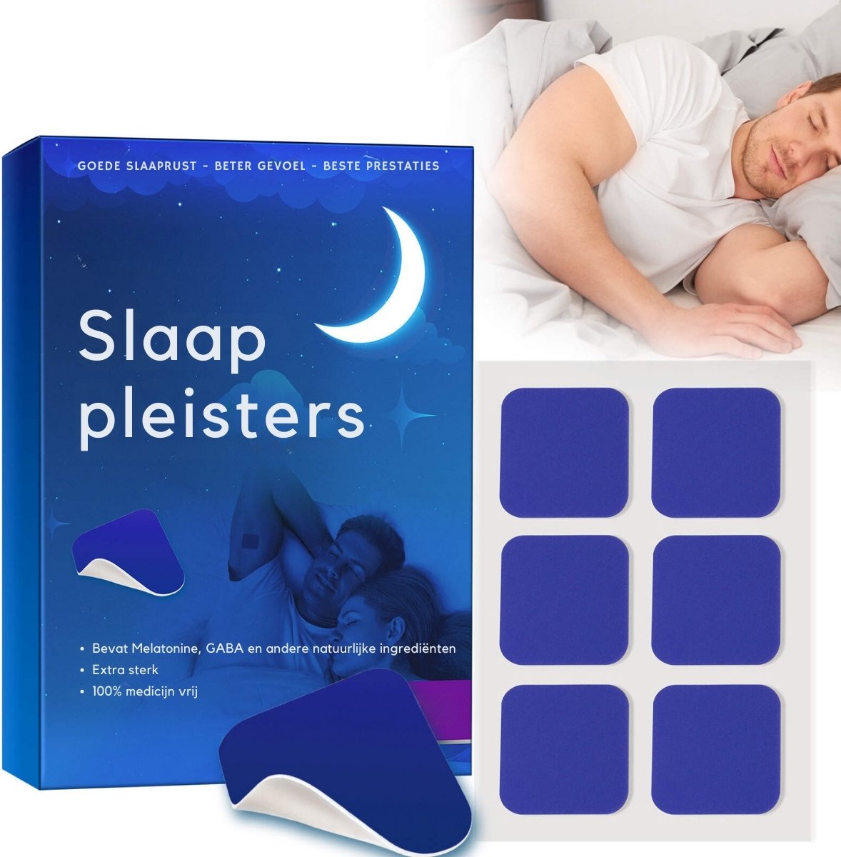 Magnesium Pleisters – Ontspanning & Nachtrust