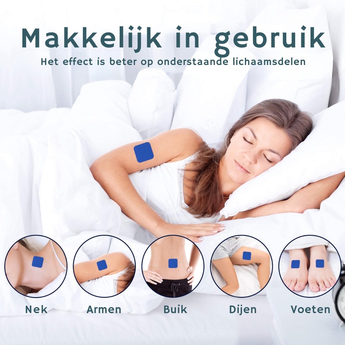 Magnesium Pleisters – Ontspanning & Nachtrust