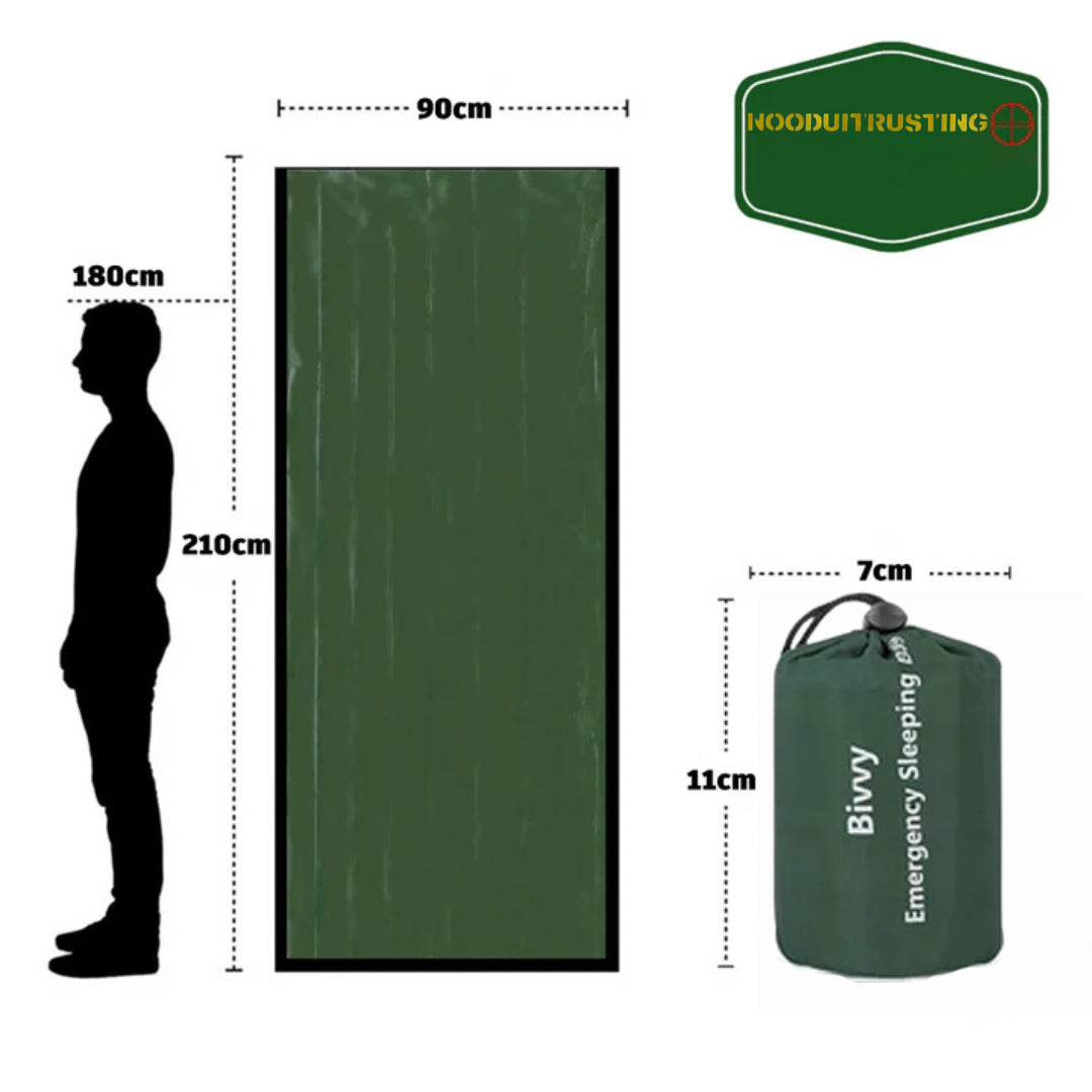 Noodslaapzak (Bivy Bag) – Compacte nooduitrusting