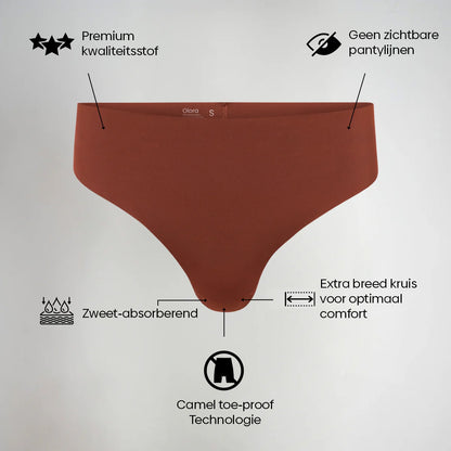 Hofstede Naadloze High Rise String – Onzichtbaar & Camel Toe-proof