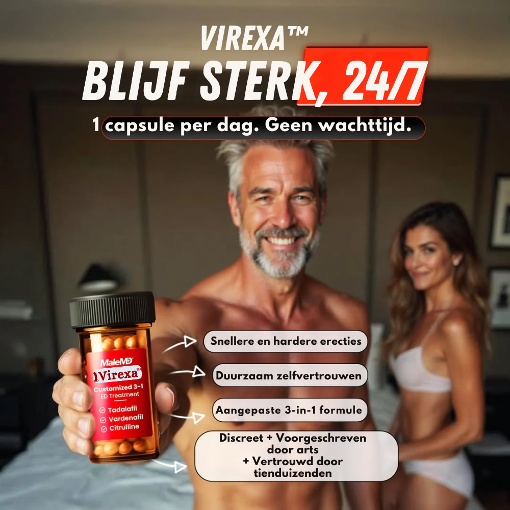 Virexa™ | Hoe Viagra me in de steek liet en mijn huwelijk redde