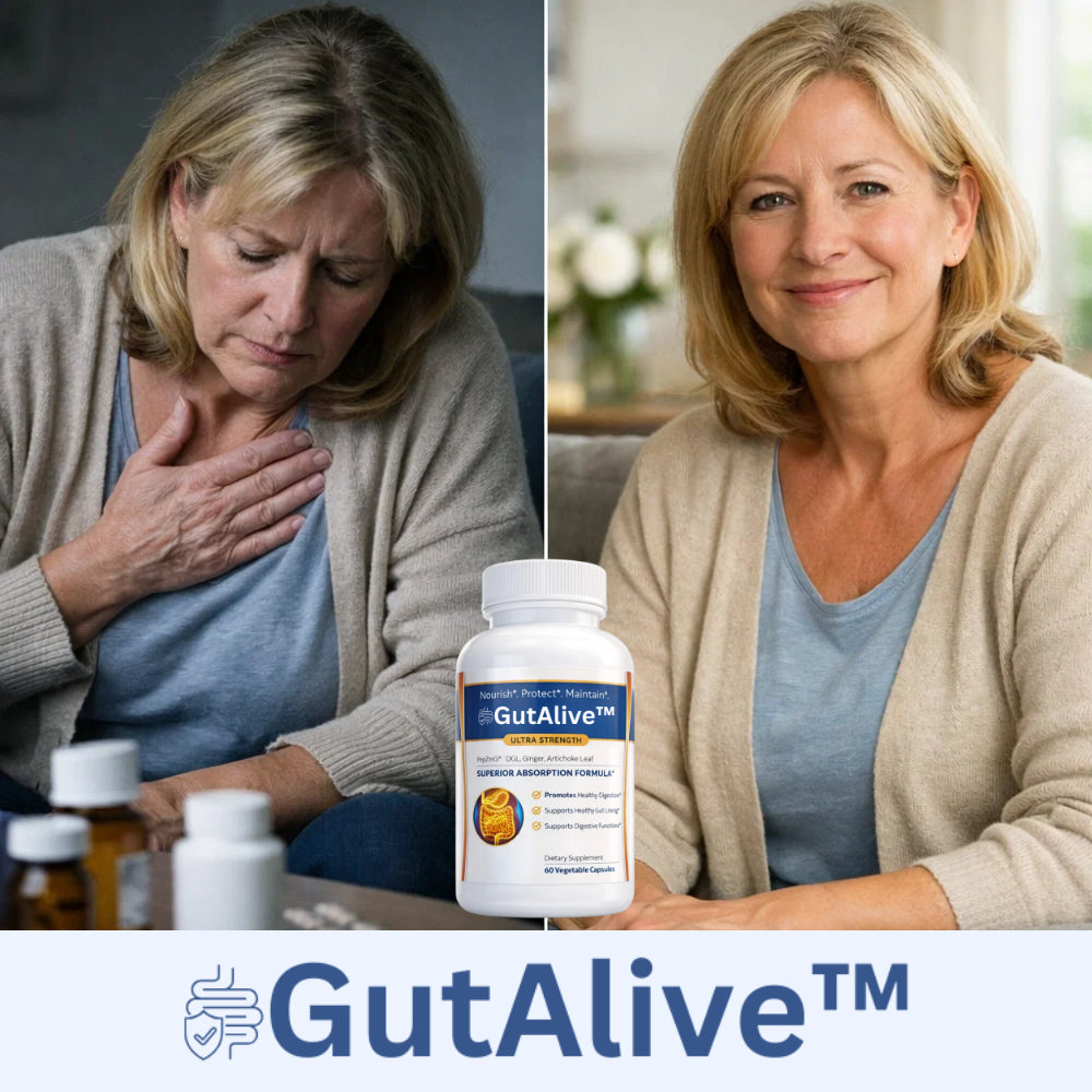 GutAlive™ | Bescherm de slokdarm tegen zure reflux, 95% verbetering in 7 dagen