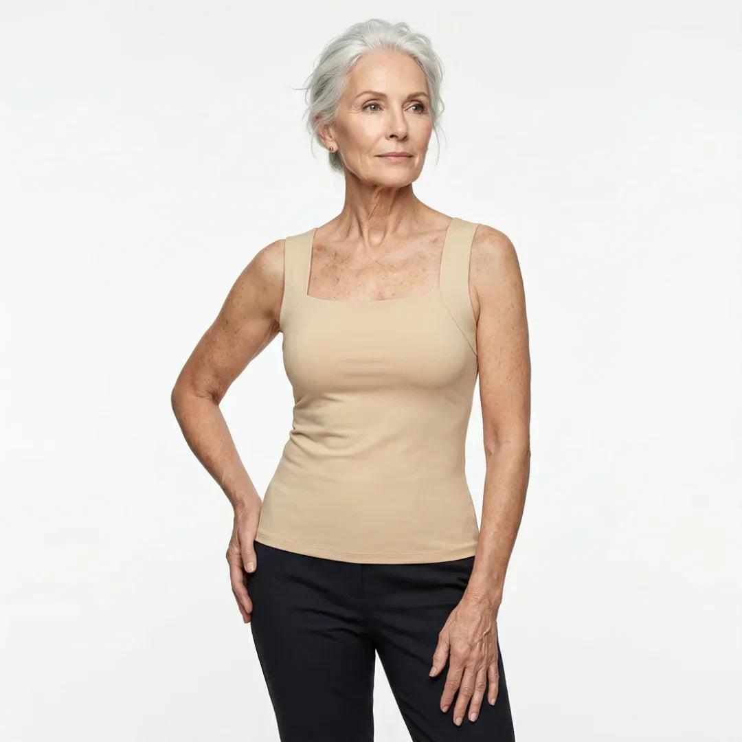 Roxanne™ Tanktop met Ingebouwde Comfort BH