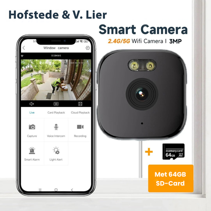 SilentWatch | Slimme Raamcamera voor Dag & Nachtzicht