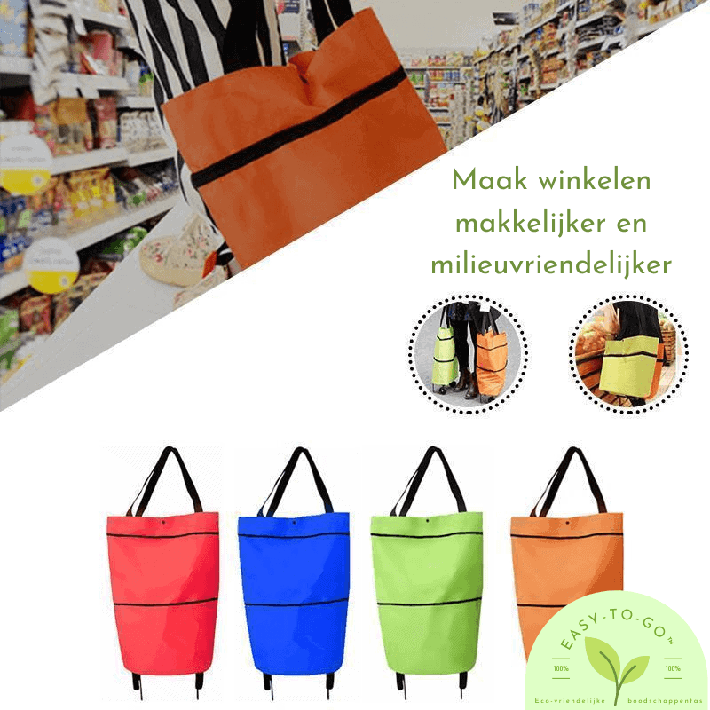 Opvouwbare Eco- Boodschappen tas