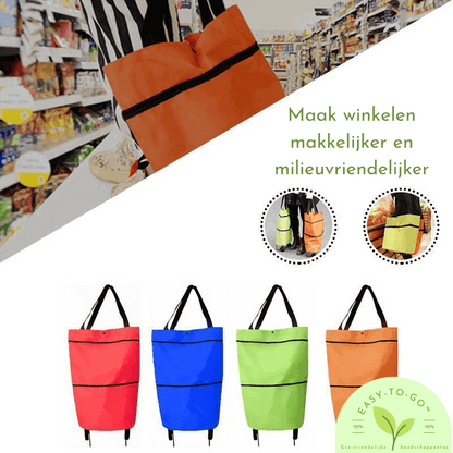 Opvouwbare Eco- Boodschappen tas