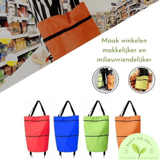 Opvouwbare Eco- Boodschappen tas