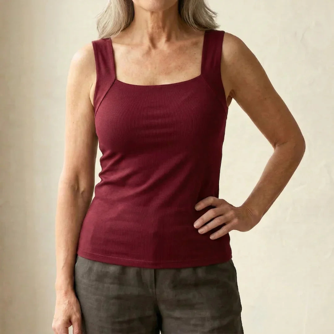 Roxanne™ Tanktop met Ingebouwde Comfort BH