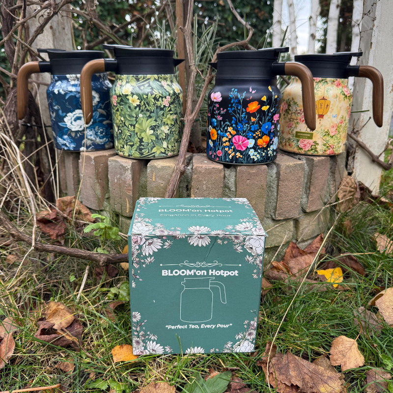 TeaBloom -  Theepot met Filter