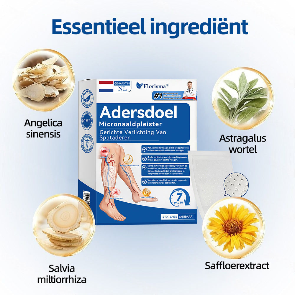 Florisma® – Zichtbaar minder spataderen in enkele weken