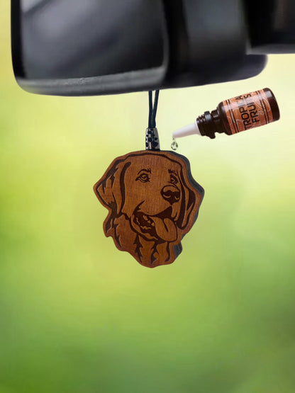 Houten Autogeurhanger