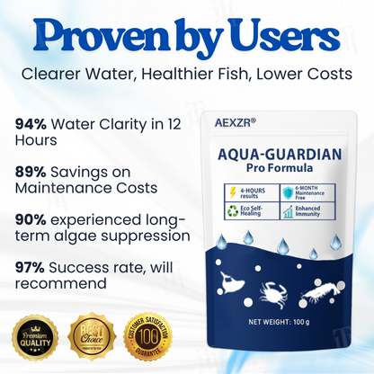 AEXZR® Aqua‑Guardian Pro Waterformule voor Sier­vissen