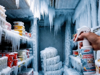 FrostAway™ Ontdooispray voor Koelkast en Vriezer
