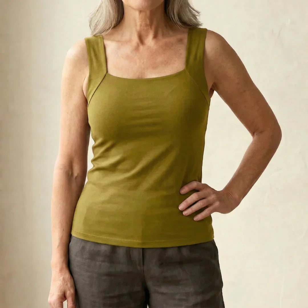 Roxanne™ Tanktop met Ingebouwde Comfort BH