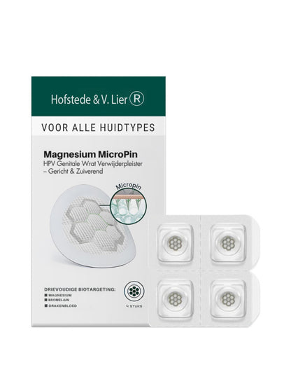 Hofstede ® Magnesium MicroPin HPV Genitale Wrat Verwijdering Patch