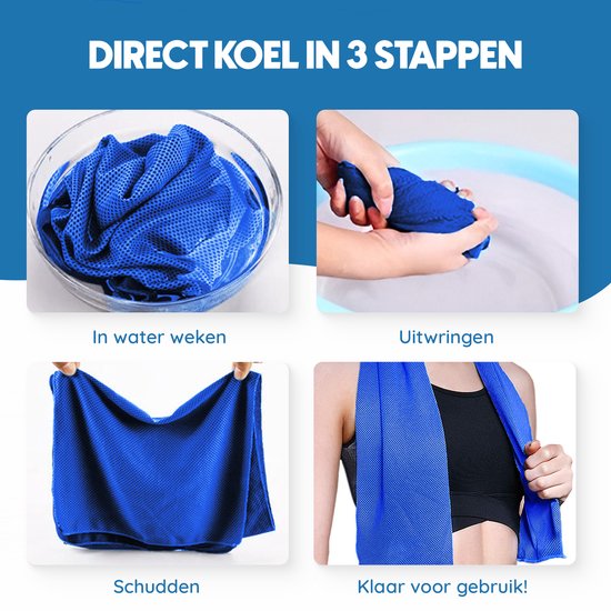 Cooling Towel® Direct Verkoelende Sporthanddoek
