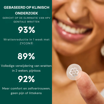 Hofstede ® Magnesium MicroPin HPV Genitale Wrat Verwijdering Patch