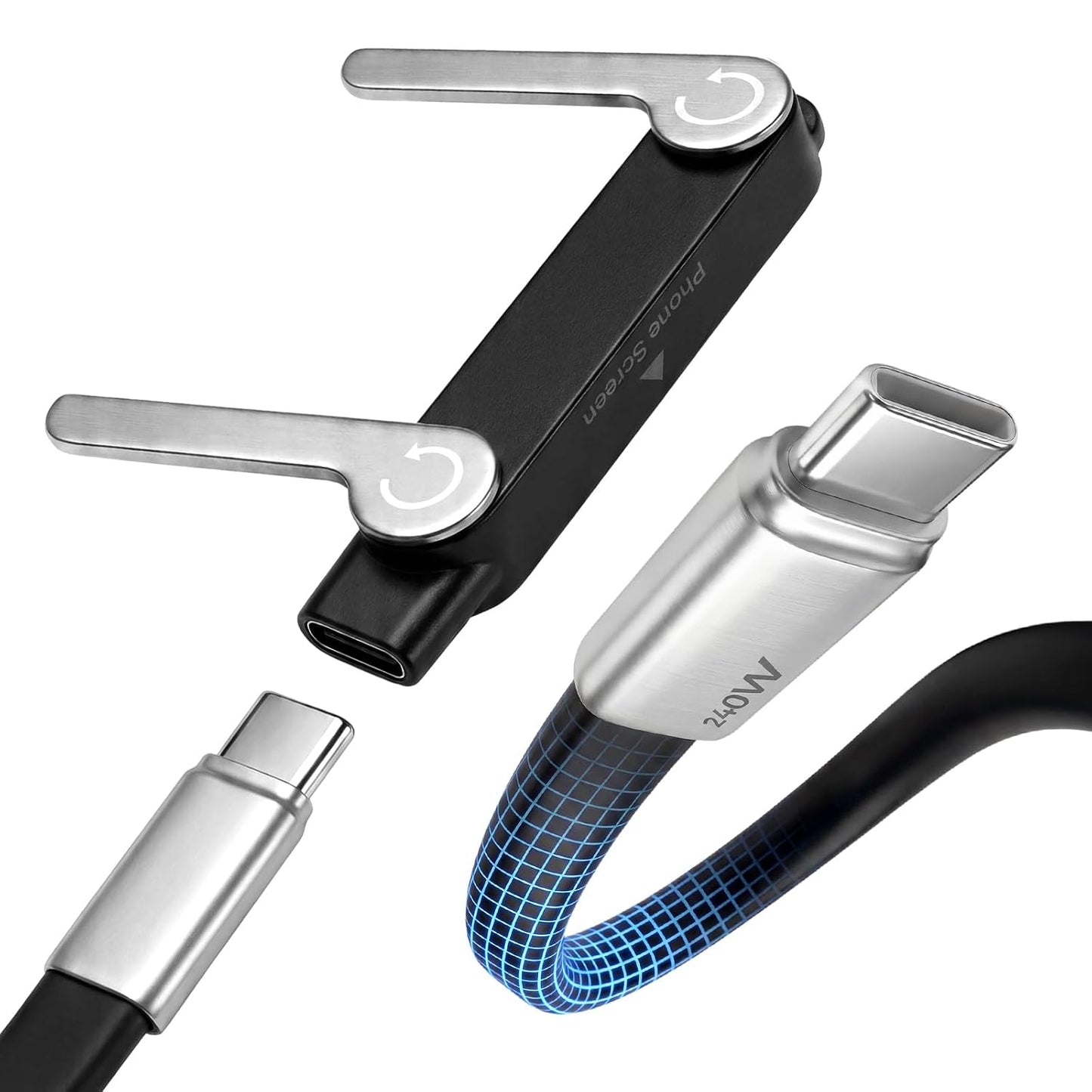 ChargeFlex™ Snellaadkabel voor USB‑C en Lightning