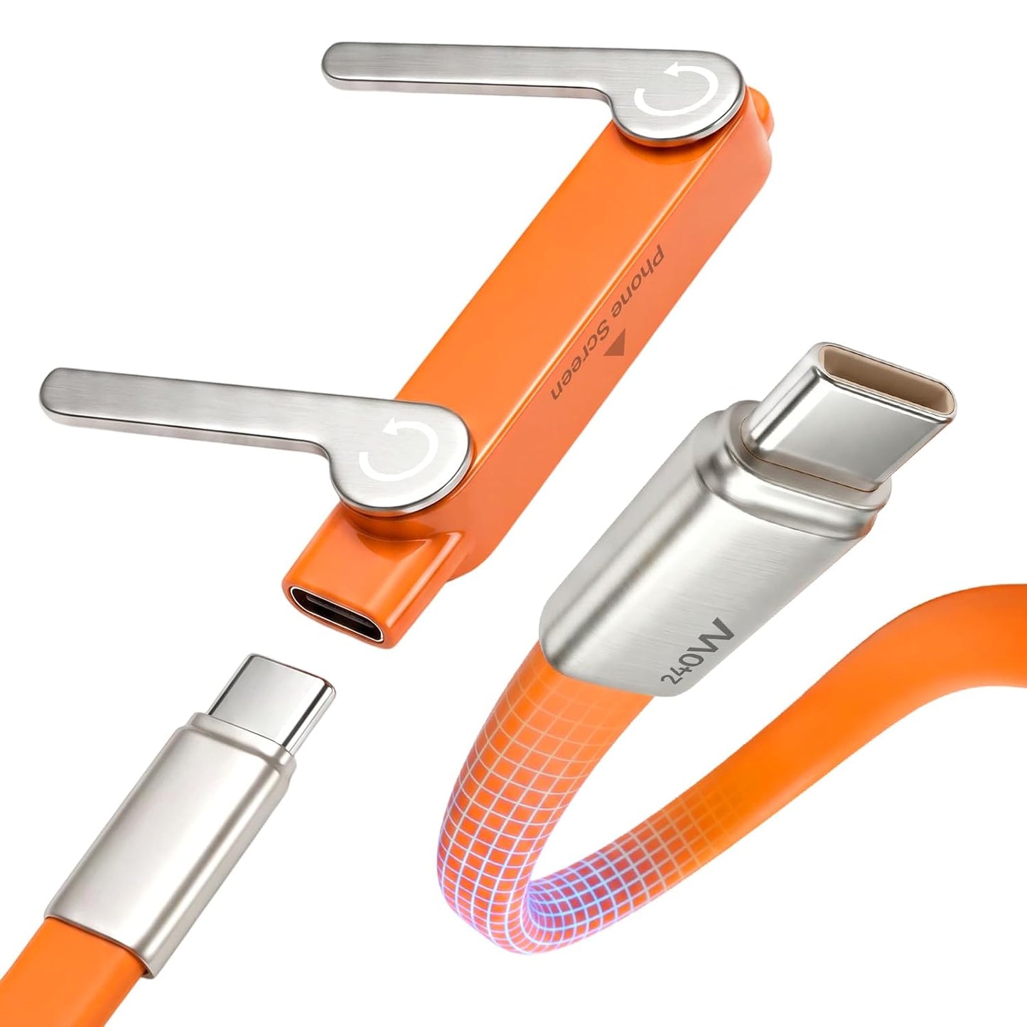 ChargeFlex™ Snellaadkabel voor USB‑C en Lightning
