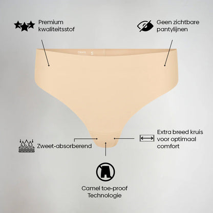 Hofstede Naadloze High Rise String – Onzichtbaar & Camel Toe-proof
