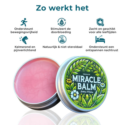 De  Venura Miracle Balm™ Kracht van kruiden