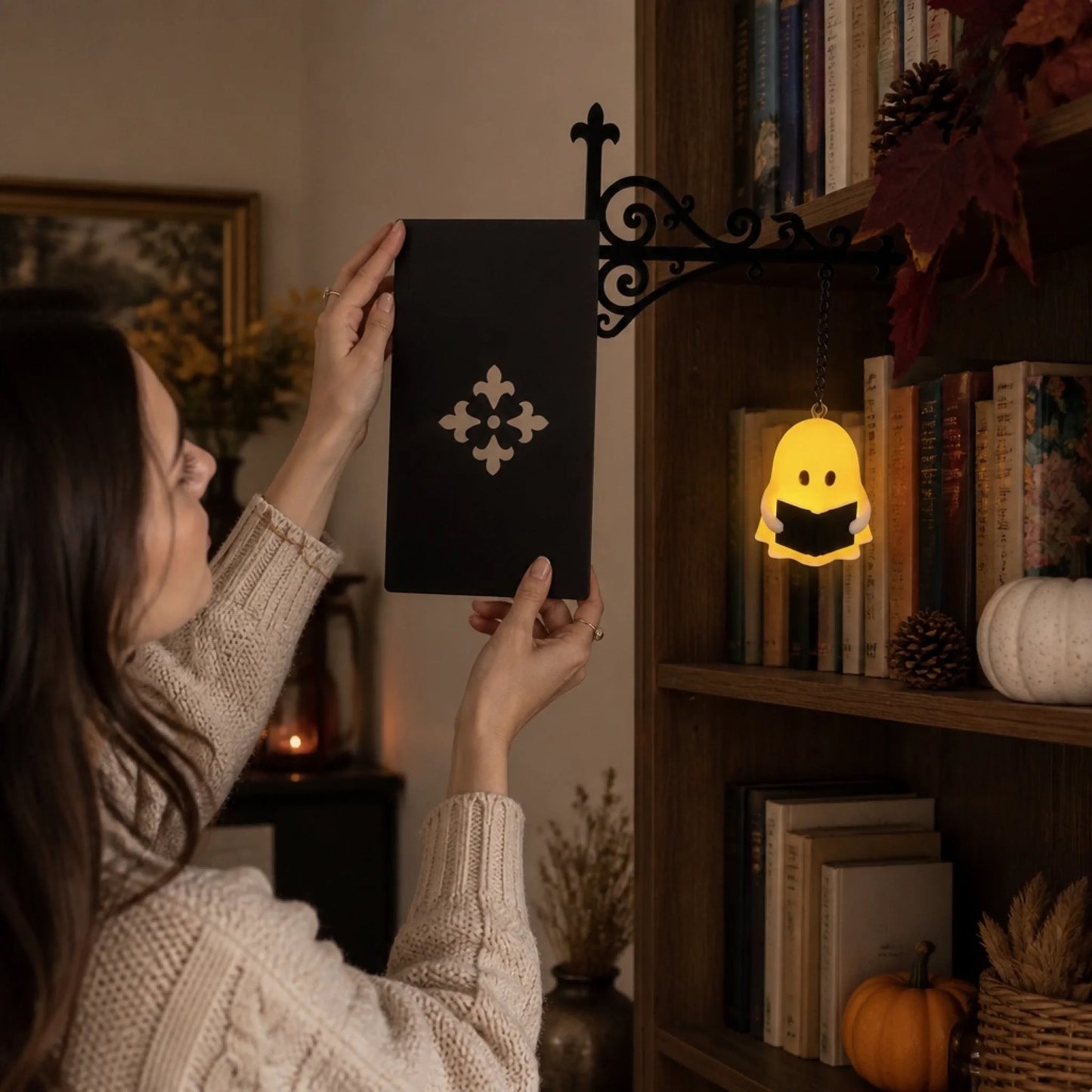 BookGlow™ Boekenplank Lantaarnlamp voor Leeshoek