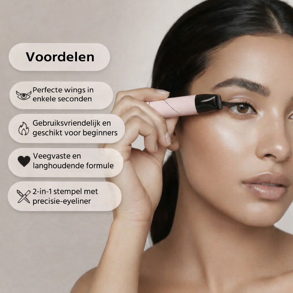 Eyeliner Stamp™ – Perfecte Resultaten, Elke Keer