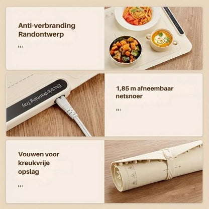 Stayhot - elektrisch verwarmde placemat