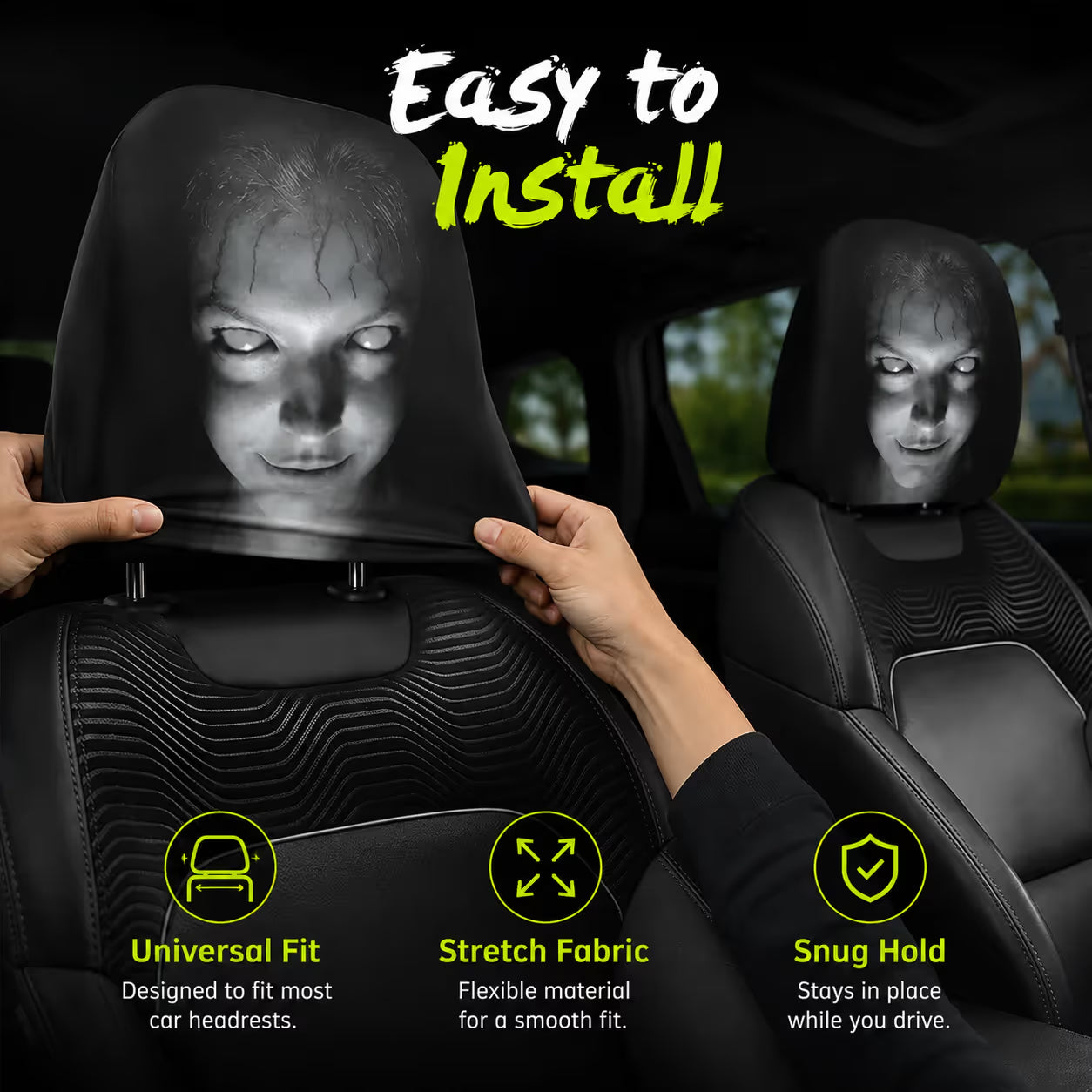 FunRide™ Cartoon Hoofdsteunhoezen