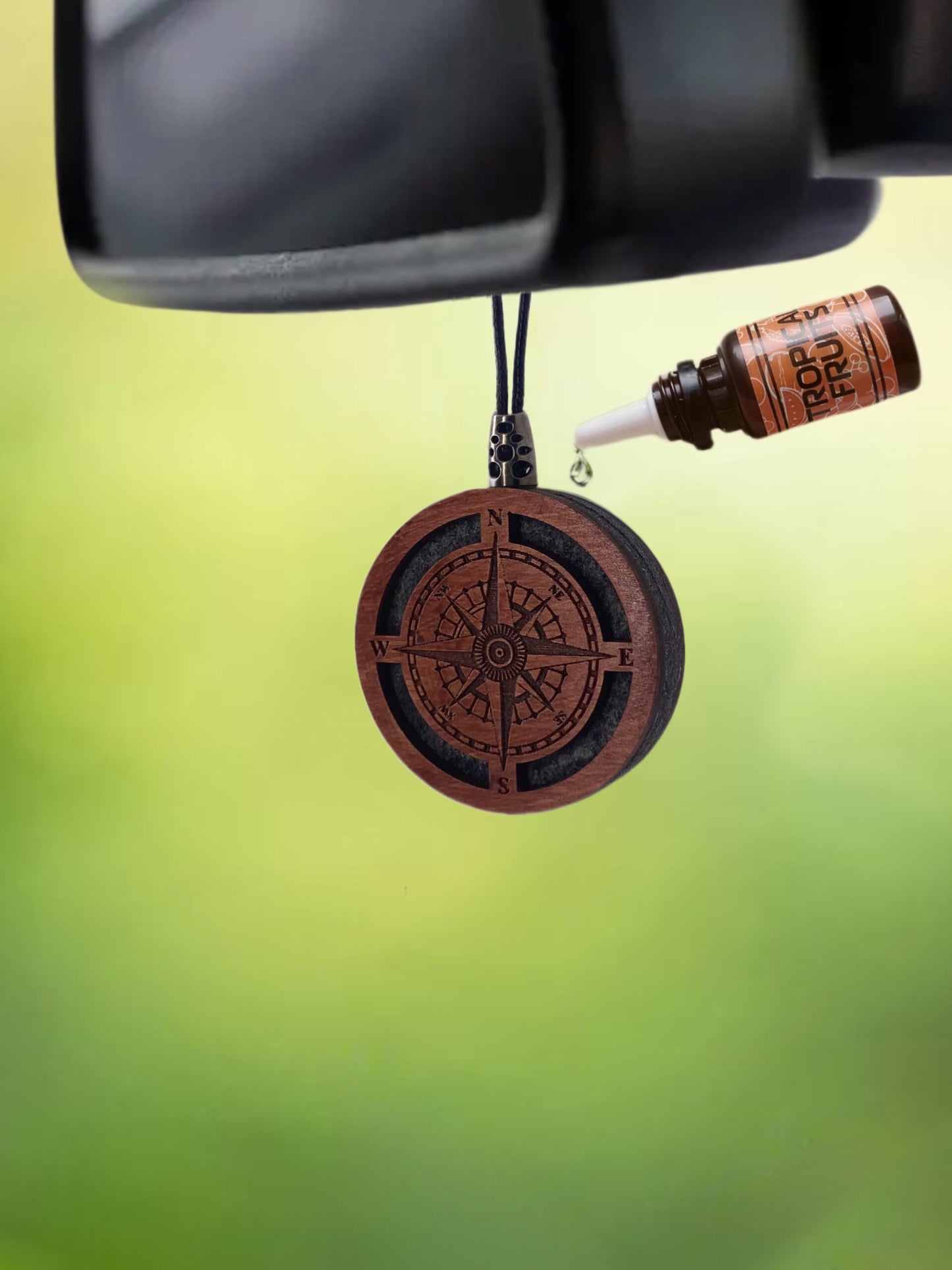 Houten Autogeurhanger