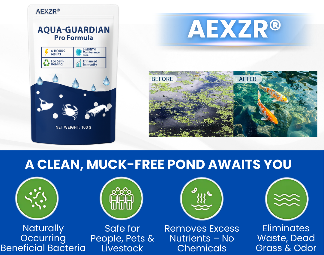 AEXZR® Aqua‑Guardian Pro Waterformule voor Sier­vissen