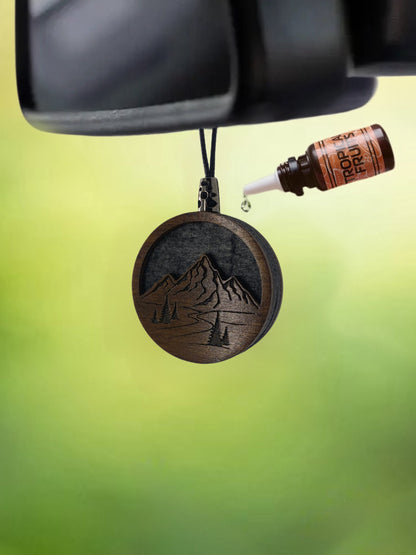 Houten Autogeurhanger