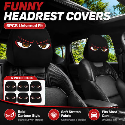 FunRide™ Cartoon Hoofdsteunhoezen