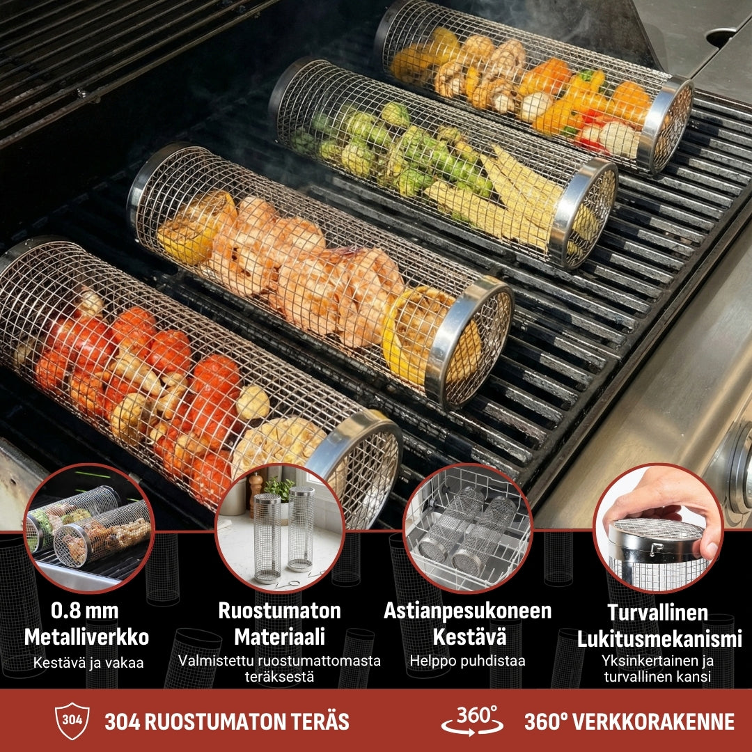 GrillPro™ Hoogwaardige Grillmand van Topkwaliteit