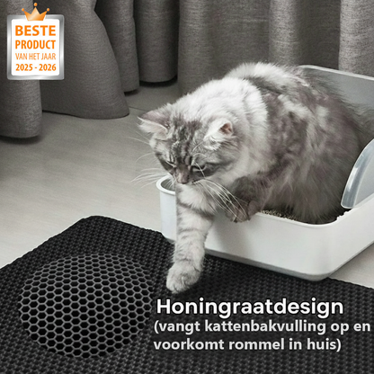 Kattenbakvulling Opvangmat – Geen Rommel Meer in Huis