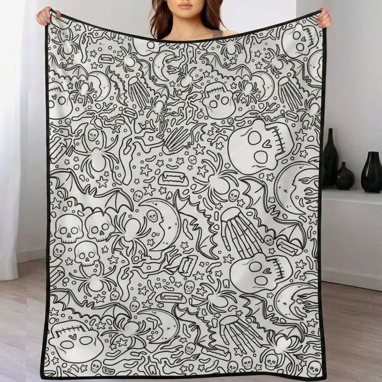 ColorDream™ Creatieve Kleurdeken om Zelf in te Kleuren