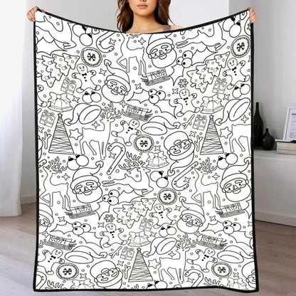 ColorDream™ Creatieve Kleurdeken om Zelf in te Kleuren