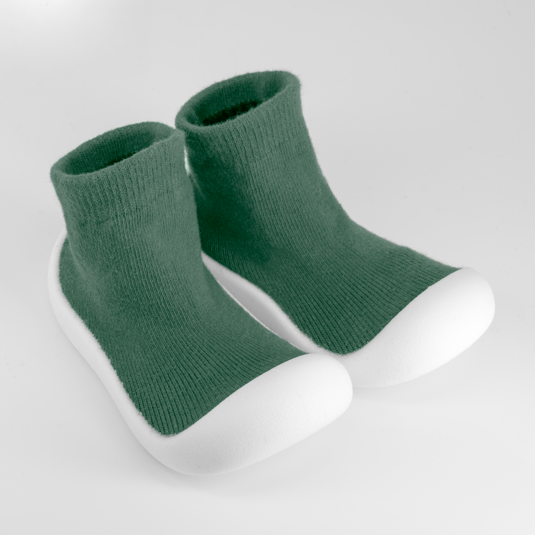 TinySteps™ Baby Loopsokken met Flexibele Rubberen Zool