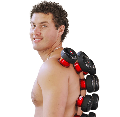 REVO™ | Red Light Cupping Therapie Massager met Warmtefunctie
