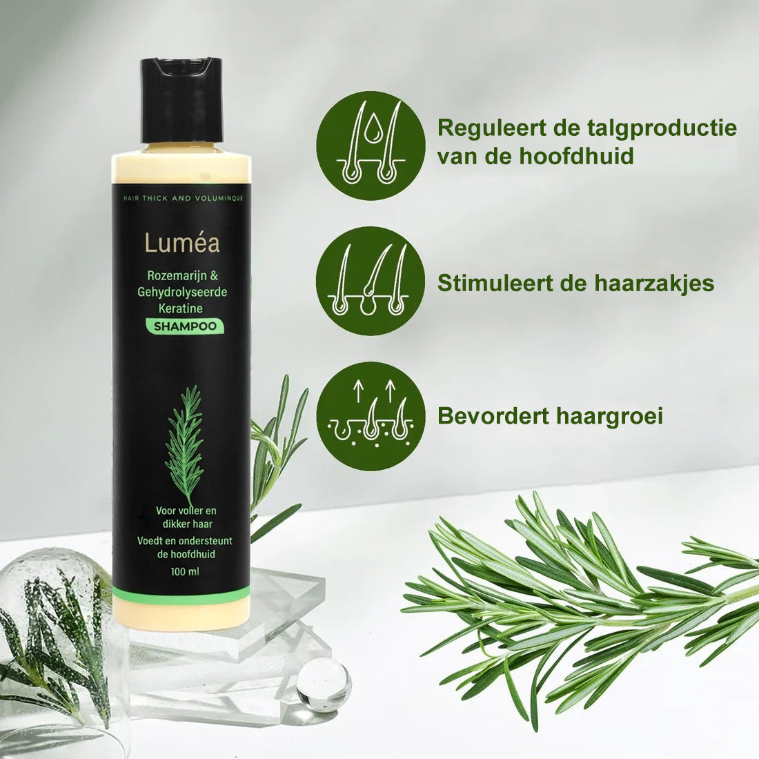 Luméa Biologische Rozemarijn Haargroei Shampoo