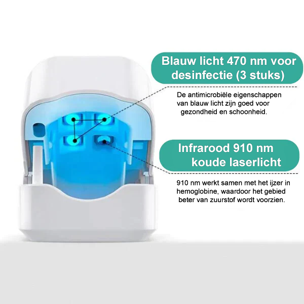 "OrthoVital" Doodt nagelschimmel in 7 minuten.