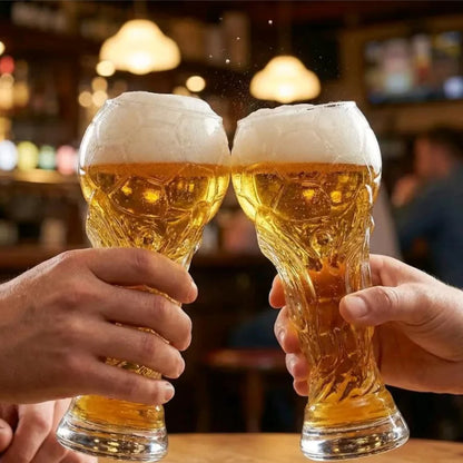 VictorySip™ Kampioensbeker Glas met Trofee Design