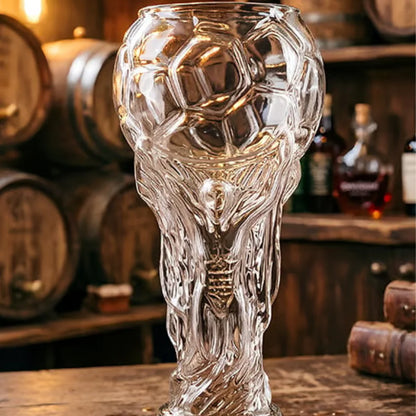 VictorySip™ Kampioensbeker Glas met Trofee Design
